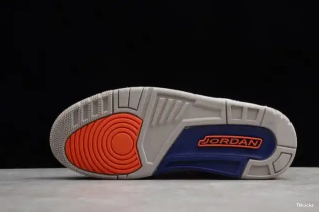 Rep TBK 3 Retro 136064-148 Jordan Air Rivals' 'Knicks 0423